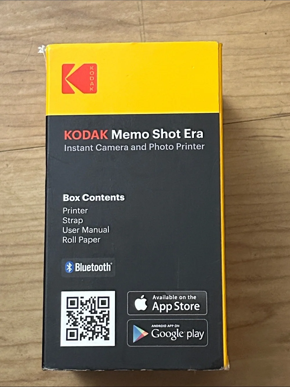 Kodak Memo Shot Era Instant Camera & Mini Printer — new sealed in box